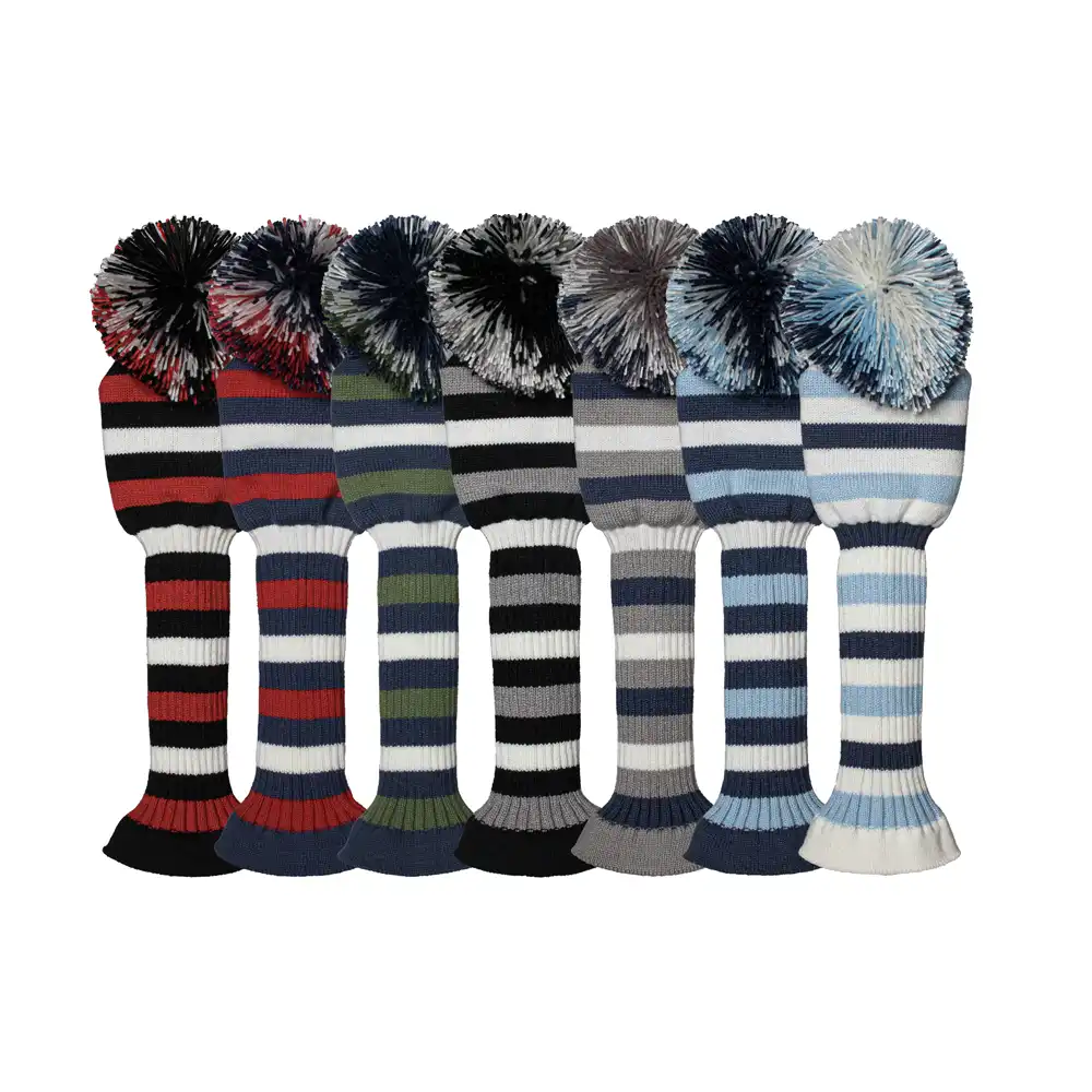 Tricolor Classics Driver Headcovers – Full Series Display